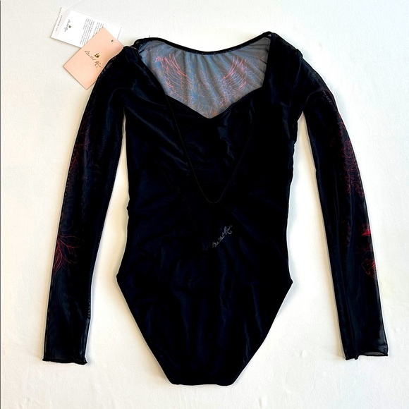 Ballet Rosa Fenix Leotard (Noir) - Small - NWT - Picture 2 of 6